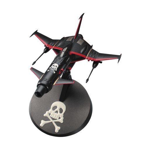 『宇宙海賊キャプテンハーロック』 スペースウルフ SW-190 ’ハーロック カスタム’ w／アクリルスタンドフィギュア 1／72スケール 【64807】 (プラモデル)【再販】画像