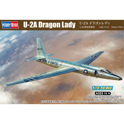 ホビーボス U-2A ドラゴンレディ 1／72スケール【87270】 (プラモデル) 【再販】