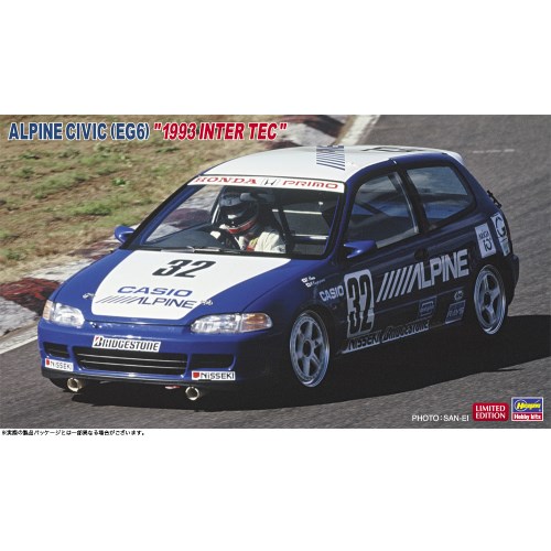1/24 ハセガワ　シビック EG6 カーモデル 】Full Build HASEGAWA HONDA CIVIC SiR II (EG6