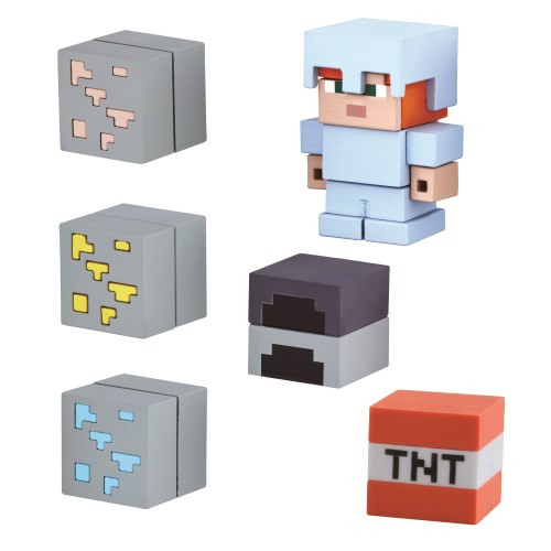 楽天市場 特価 マインクラフト マイケシスターターセット01 アイアンスティーブとサバイバルパック バンダイ おもちゃのおぢいさんの店