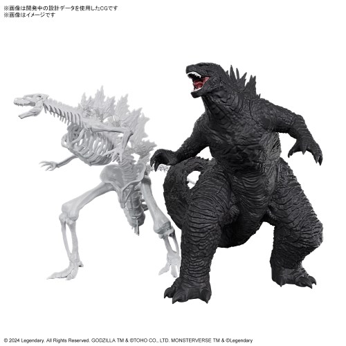 ゴジラxコング 新たなる帝国 プラモデル TOHO MONSTERS KIT