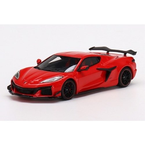 TSM MODEL 1／43 シボレー コルベット Z06 2023 トーチレッド【TSM430630】(ミニカー)