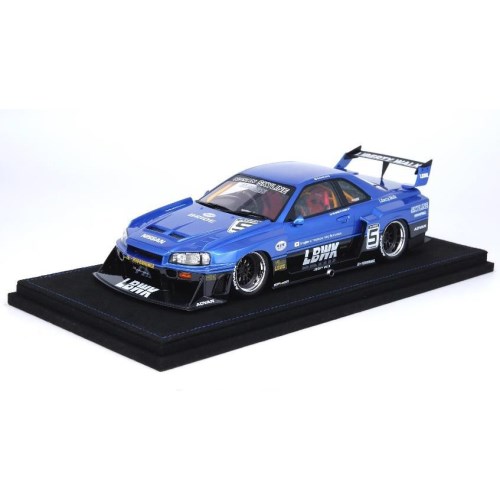 楽天市場】INNO 1/18 日産 スカイライン GT-R (R34) #5 LBWK スーパー