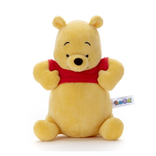 ディズニーキャラクター／ファニーポーズ／ぬいぐるみS／くまのプーさんAおもちゃ こども 子供 女の子 ぬいぐるみ 6歳画像