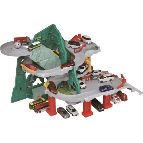 トミカ 水平坑くぐって やま旗運転玩具 こども 小人 童 ミニカー 車輪 くるま Acilemat Com