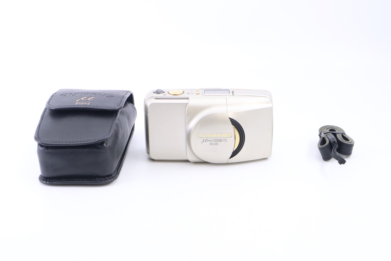 オリンパスOLYMPUS μ[mju:ZOOM 140 コンパクトカメラ　美品 オリンパス 【中古】OLYMPUS μ[mju:] ZOOM 140 DELUXE