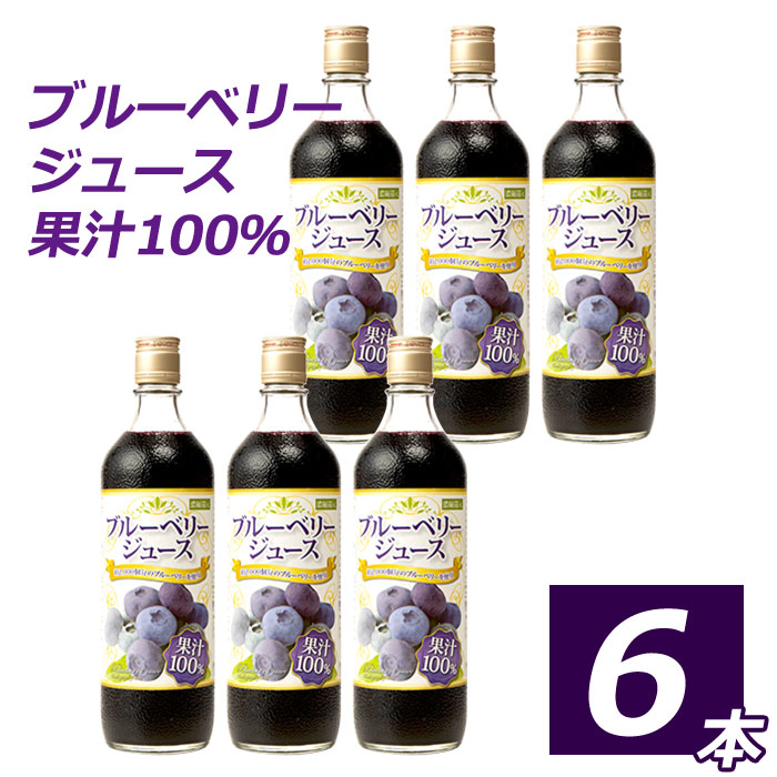 市場 ブルーベリー100％ジュース 濃縮還元 720ml