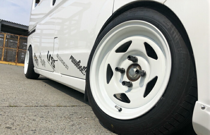 楽天市場】TC01 白 15inch 6.0j+30 4穴 PCD100 ※ホイール 2本 テッチン