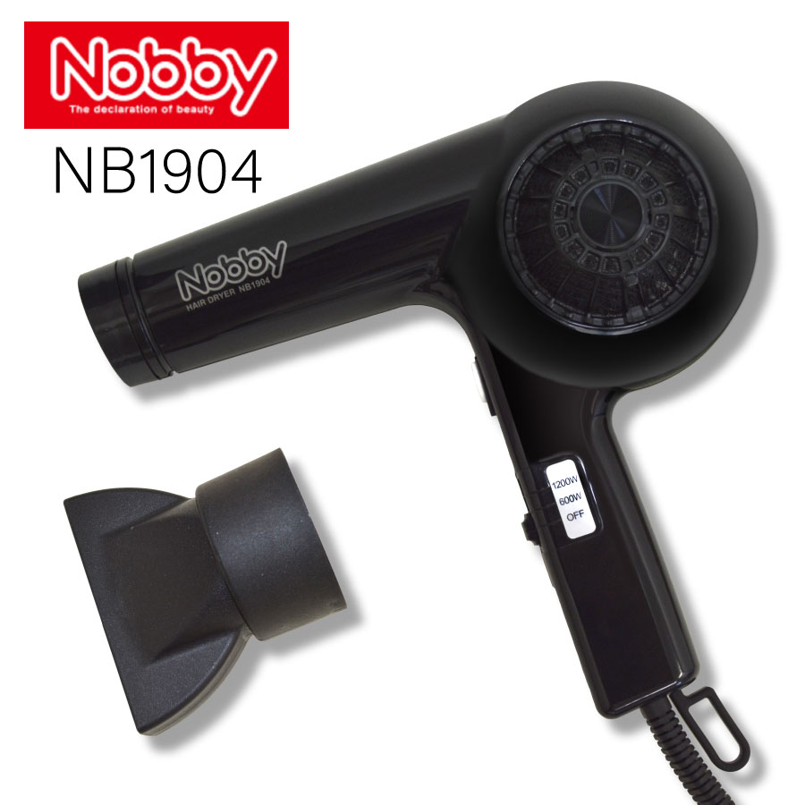 ブリヤンテス・レッド TESCOM Nobby ヘアードライヤー ブラック NB