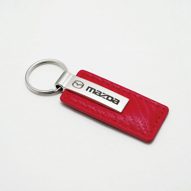 楽天市場】マツダ US MAZDA Duoレザークローム キーホルダー／ブラウン マツダスピード キーホルダー 2個セット