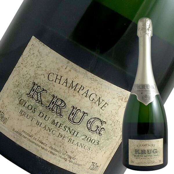 楽天市場】クリュッグ クロ デュ メニル 2003 木箱 Krug Clos du