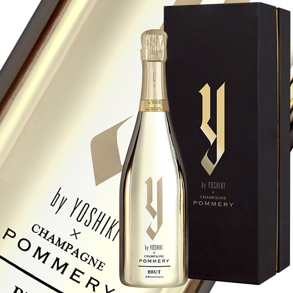 C*o様 2本★ポメリー　シャンパン　750ml Amazon.co.jp: Y by YOSHIKI x CHAMPAGNE POMEERY Brut 750ml