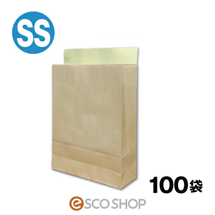 楽天市場 宅配袋 クラフト 小 Sサイズ 500枚 茶色 テープ付き500袋 縦3 横260 マチ80mm 梱包袋 未晒 日本製 梱包資材 紙袋 宅急便 宅配用 宅配便用 Bags フリマ オークション 送料無料 同梱不可 Esco Shop