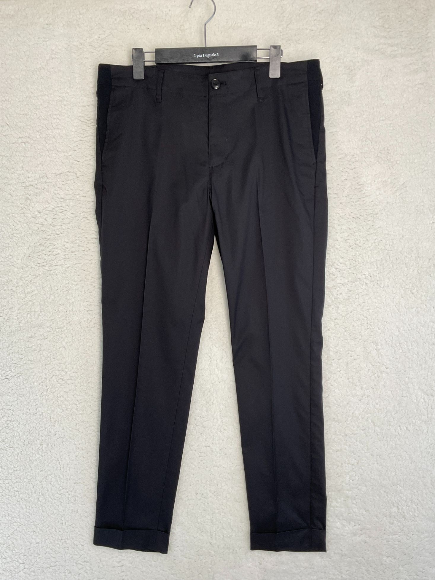 限定SALE【未使用品】1PIU1UGUALE3 クリースリブスラックス L 1piu1uguale3 - 新品6.1万 23SS 1piu1uguale3 クリース