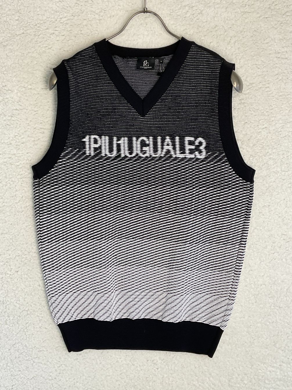 メンズウェア 1PIU1UGUALE3 GOLF KNIT VEST 楽天市場】【30%OFFセール】1PIU1UGUALE3 GOLF ウノピゥウノウ