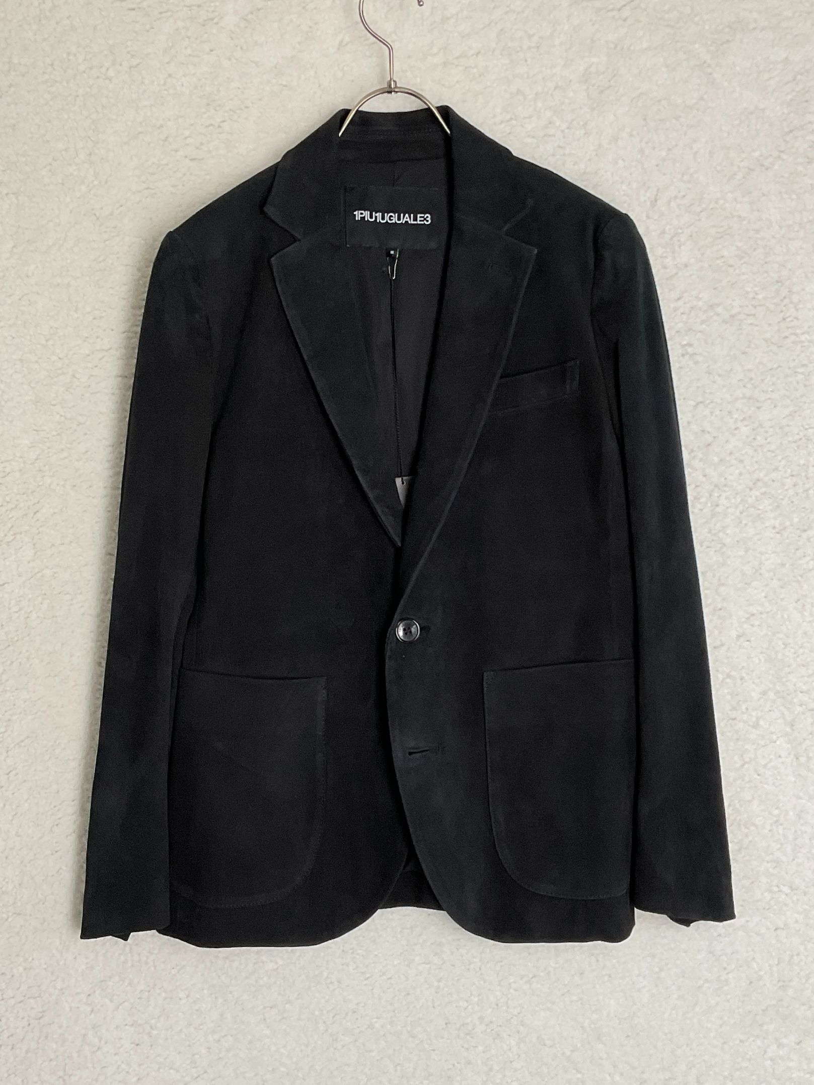 1PIU1UGUALE3 ウノピュウノ rib jacket リブジャケット Ⅵ 楽天市場】1piu1uguale3 ウノピゥウノウグァーレトレ 3 ブラック
