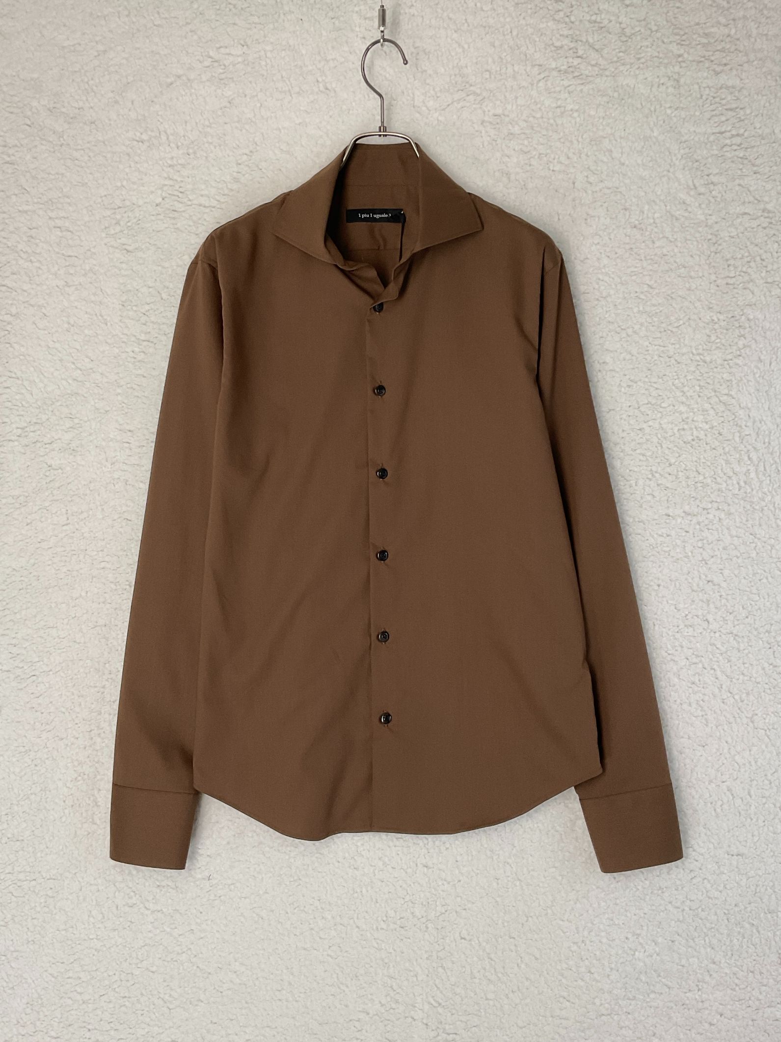 【1PIU1UGUALE3】プレーンシャツ 楽天市場】1piu1uguale3 ウノピゥウノウグァーレトレ 3 ブラック PLAIN