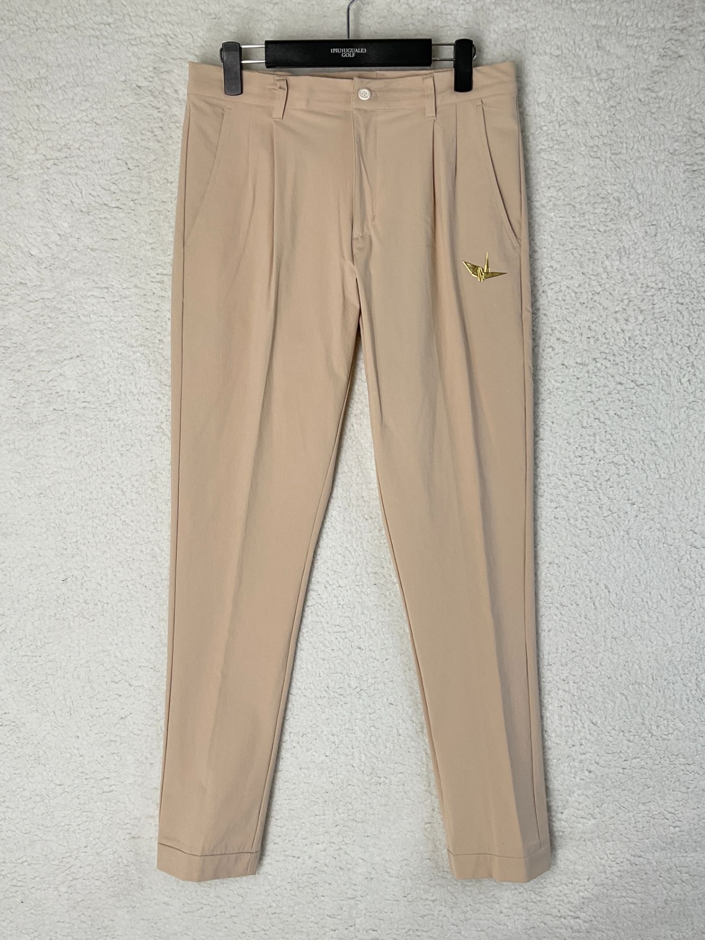 L【未使用品】1PIU1UGUALE3　GOLF ロゴストレッチスラックスBR 楽天市場】値下げ 1PIU1UGUALE3 GOLF 1 ライトグレー ロゴ