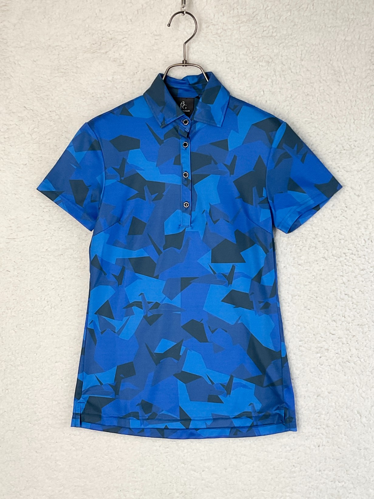 【極美品】1PIU1UGUALE3 GOLF 半袖ポロシャツ ロゴ　S 1PIU1UGUALE3 GOLF ポロシャツ GRADATION S/S POLO メンズ