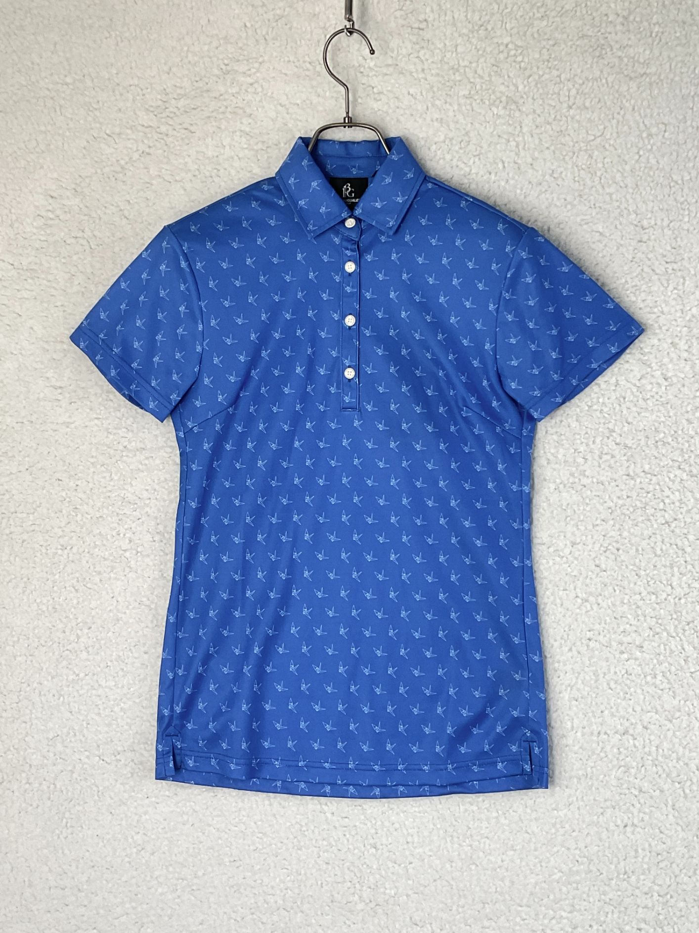 サイズM【未使用】1piu1uguale3 GOLF 折鶴格子半袖ポロ B 楽天市場】値下げ 1PIU1UGUALE3 GOLF 2 ネイビー 折鶴格子半袖