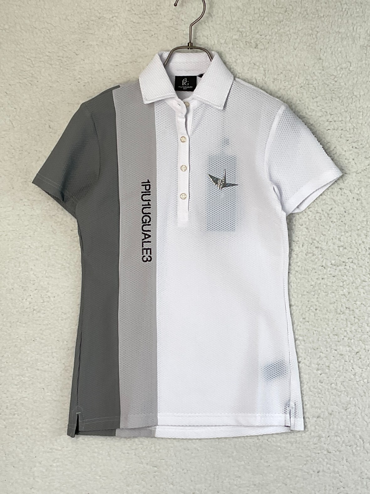 1PIU1UGUALE3 GOLF ポロシャツ GRADATION S/S POLO メンズ