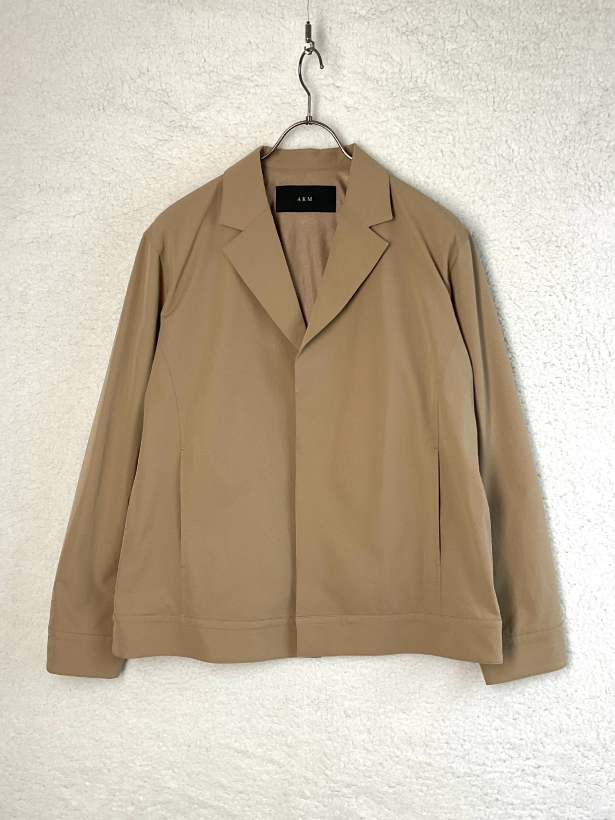 AKM L ベージュ L/S SHIRTS JK　ロングスリーブシャツジャケット｜TREND STOCK 店