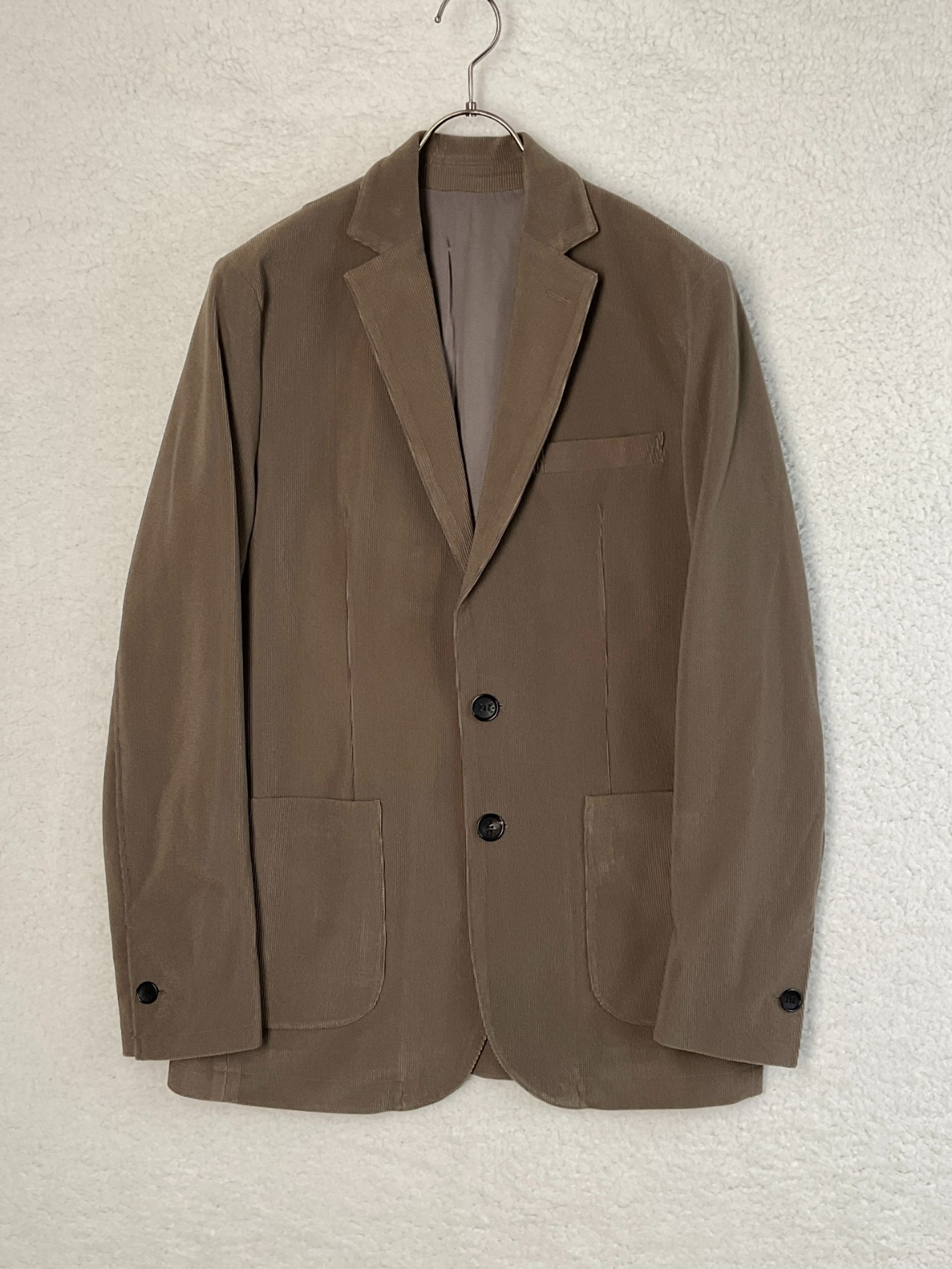 AKM L ベージュ HIGH TENSION CORDUROY SWING EASY JACKET ハイテンションコーデュロイス｜TREND STOCK 店