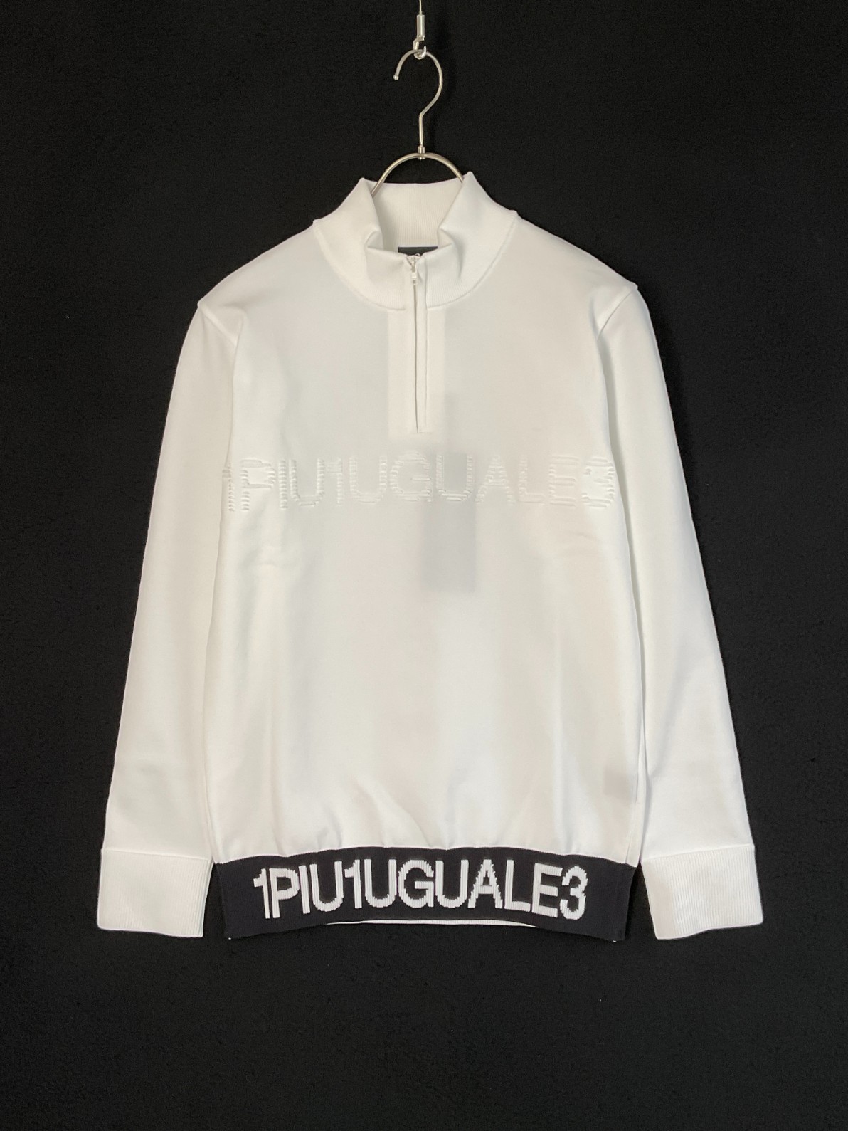 楽天市場】未使用 1PIU1UGUALE3 GOLF 4 ベージュ V-NECK KNIT