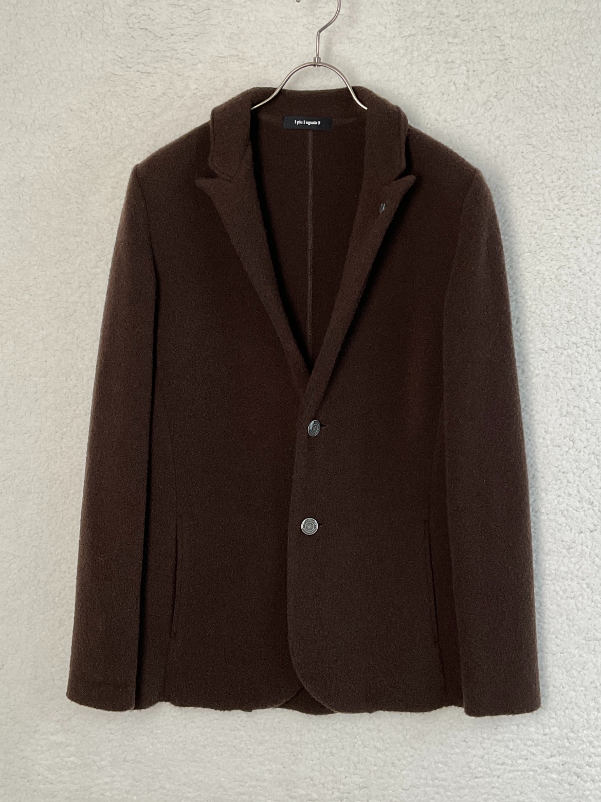 【未使用】1PIU1UGUALE3 ウールニットジャケット 5 楽天市場】未使用 1piu1uguale3 ウノピゥウ 5 ブラック ウール