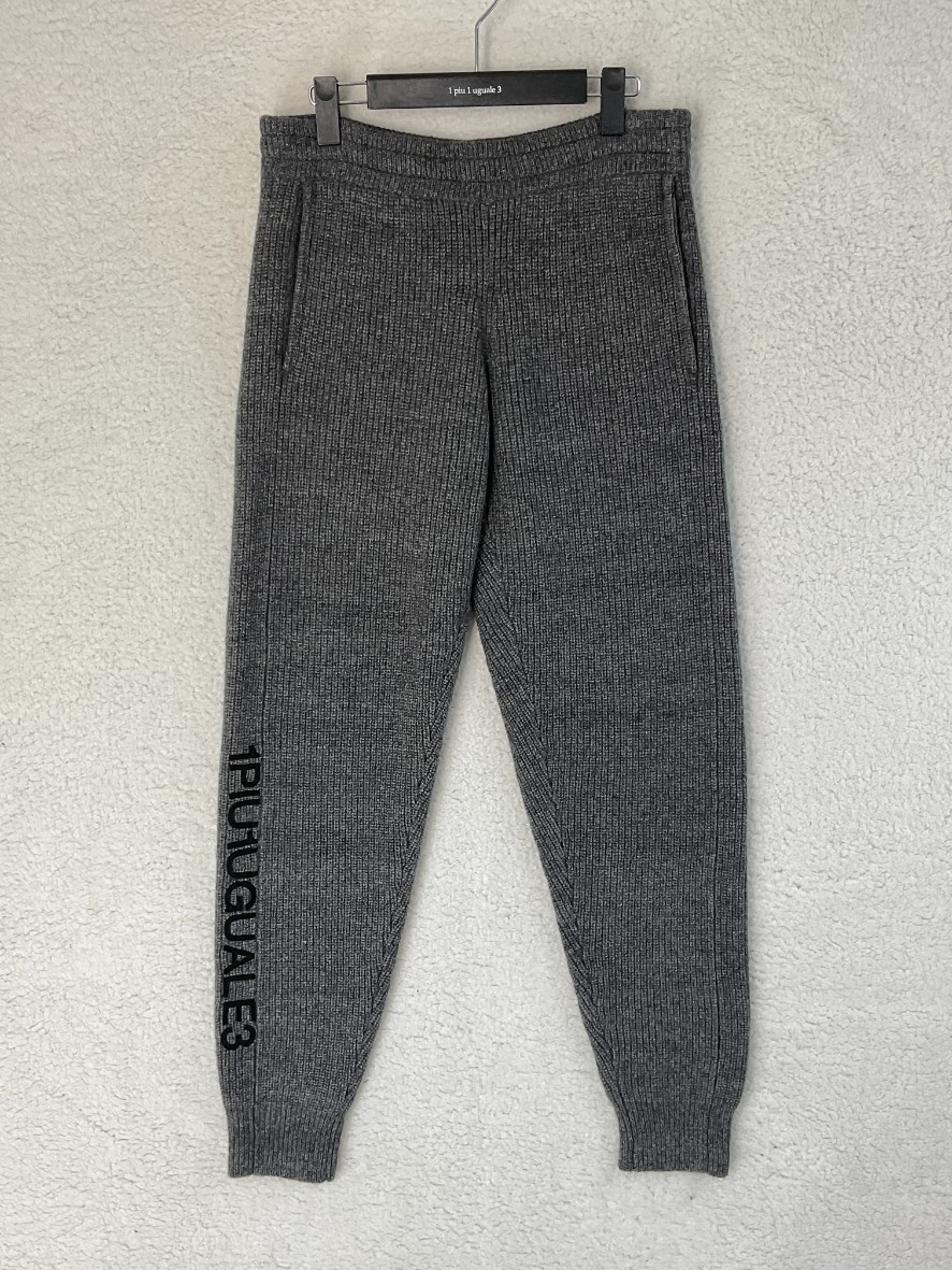 サイズM【未使用】1PIU1UGUALE3 シャギーリブパンツ BK 未使用 1piu1uguale3 ウノピゥウ 3 ベージュ SHAGGY RIB PANTS