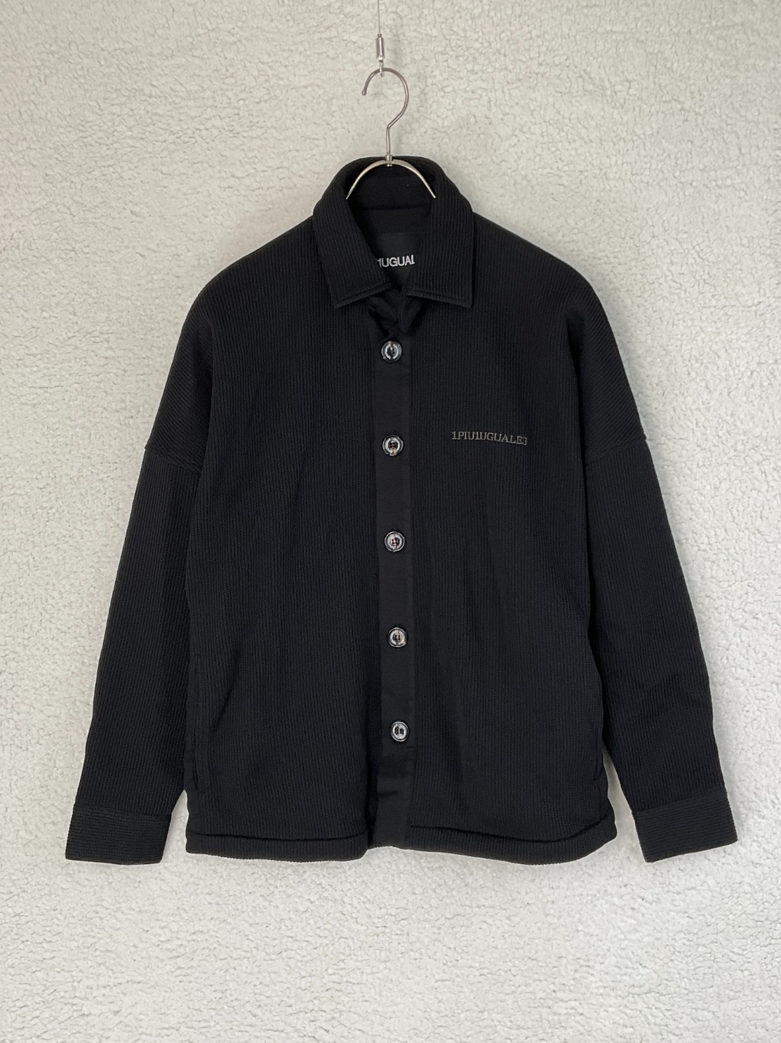 【未使用】1PIU1UGUALE3 ウールニットジャケット 5 楽天市場】未使用 1piu1uguale3 ウノピゥウ 5 ブラック ウール