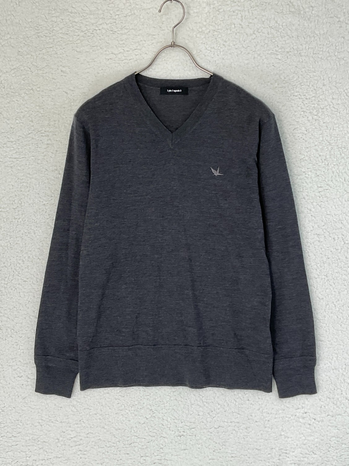 楽天市場】【中古】1piu1uguale3バックロゴVネックニット