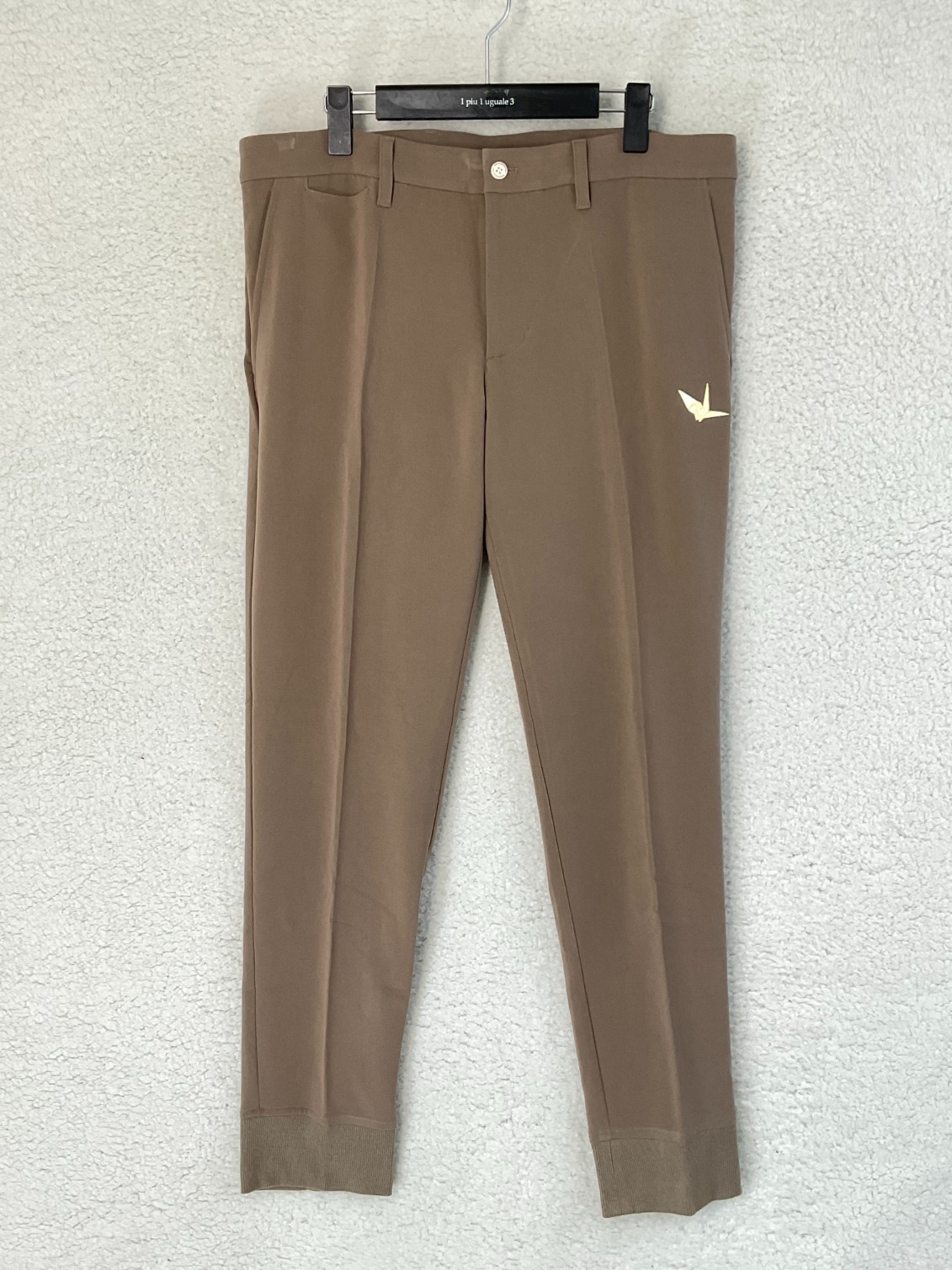 楽天市場】未使用 1PIU1UGUALE3 GOLF 3 ベージュ RIB PANTS リブパンツ