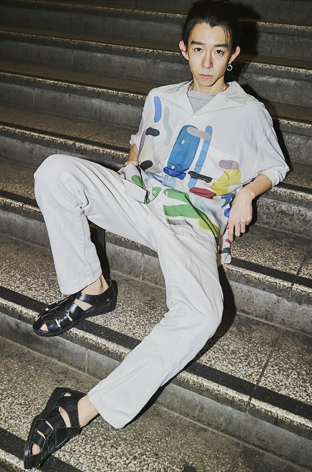 Deps Aloha Rug ルアー柄シャツ deps×Aloha Rug ALOHA SHIRT【WHITE】 – DEPS online