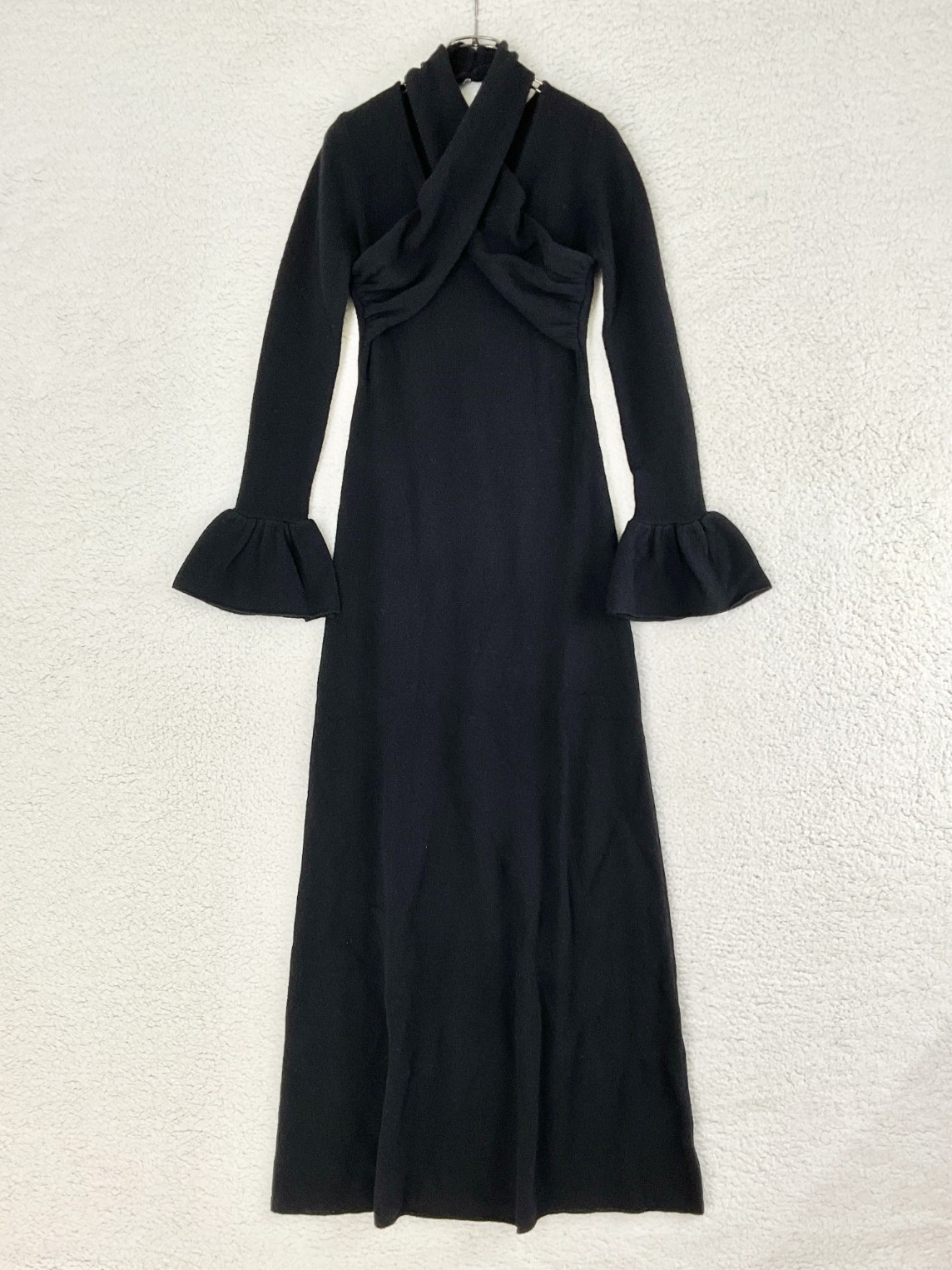 楽天市場】未使用品 rokh ロク S ブルー ダブルモヘアニット