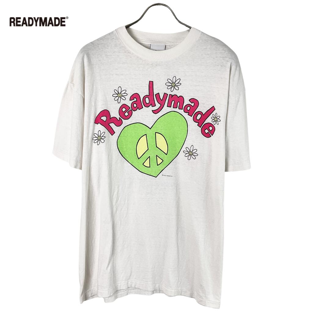 READYMADE レディメイド RE-CO-WH-00-00-275THIS IS MY T S/S T-SHIRT ディスイズマイTシャツ L ホワイト｜TREND STOCK 店