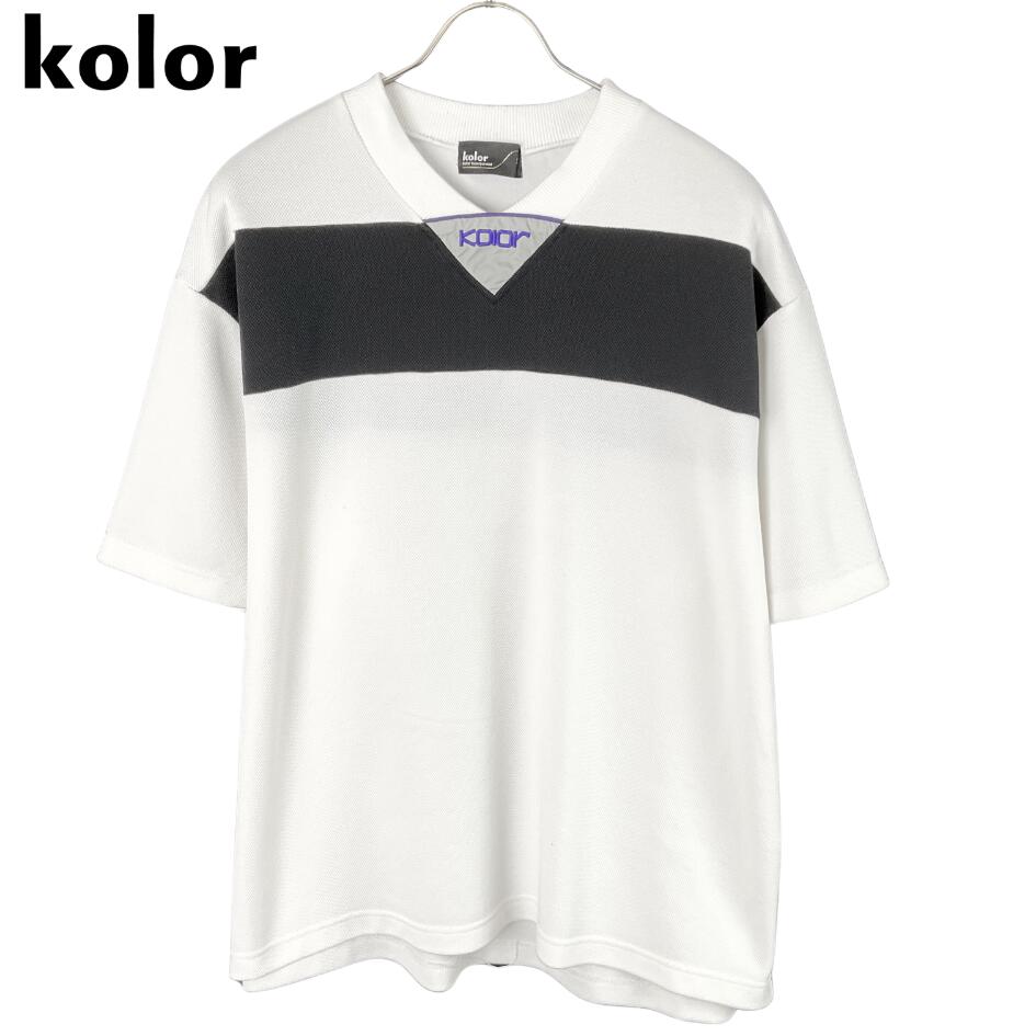 Kolor カラー 鹿子ビッグTシャツ 3 ホワイト｜TREND STOCK 店