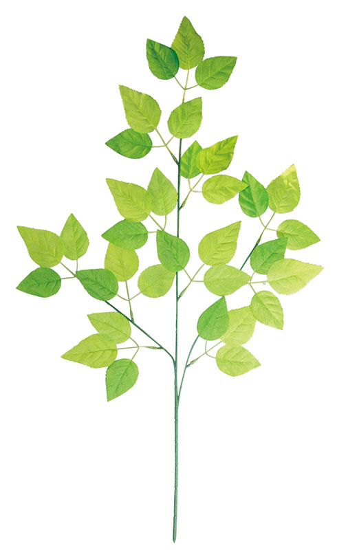 【店舗・イベント用品】【グリーン(観葉植物)】スプレイ・グリーンリーフ24本セット|eshopヤマックス