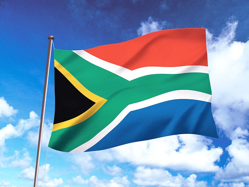 万国旗 世界の国旗 南アフリカ国旗 180cm幅 エクスラン Rvcconst Com