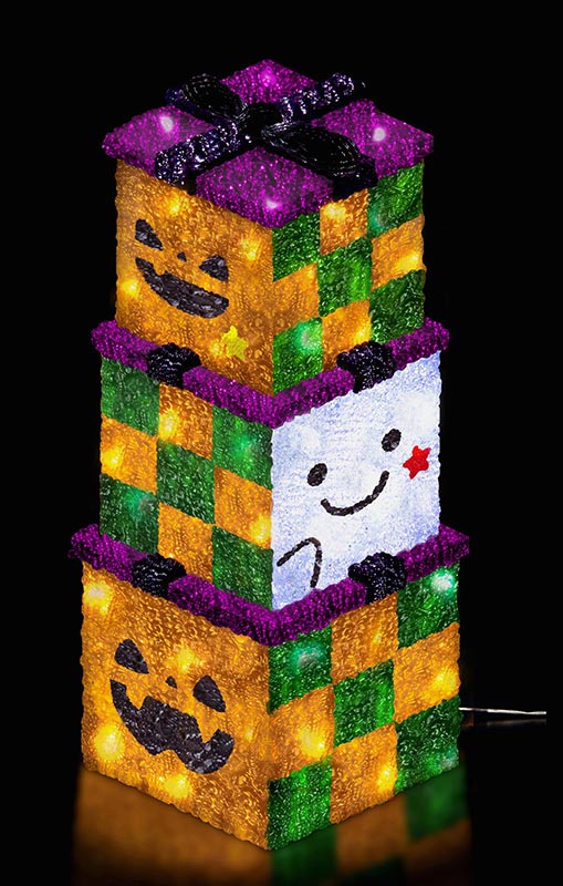 LEDクリスタルモチーフ・ハロウィンBOX
