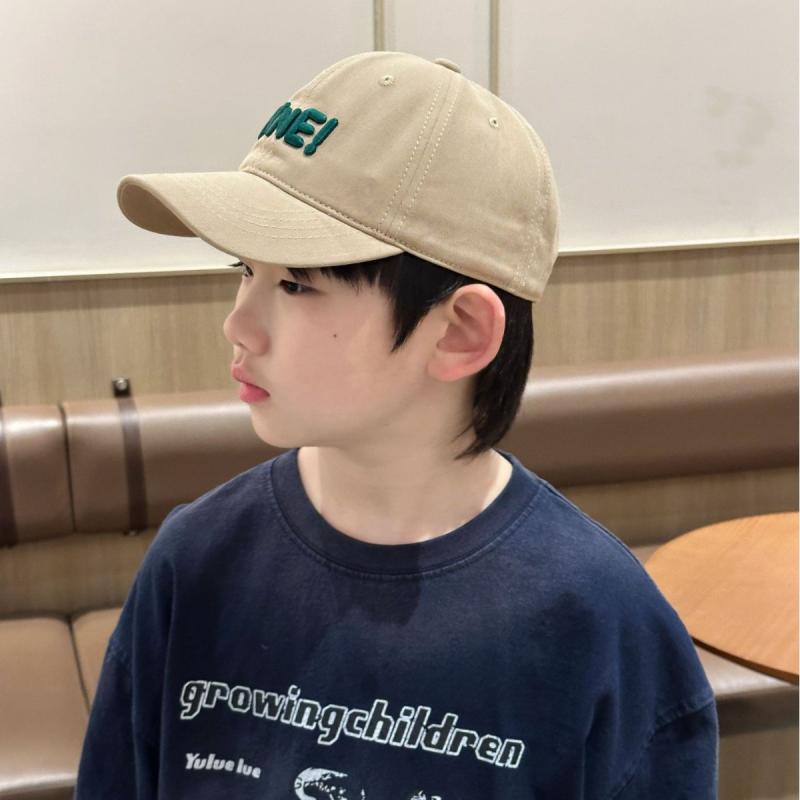 帽子 キッズ 子供用 春秋用 野球帽 刺繍ロゴ 日よけ 紫外線対策 男の子 女の子