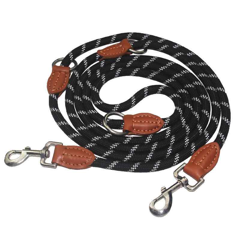 犬用リード レッド ブラウン ポリエステル 多機能 散歩用 ピンク ペット ブラック オレンジ 丈夫 牽引ロープ 訓練用 ブルー