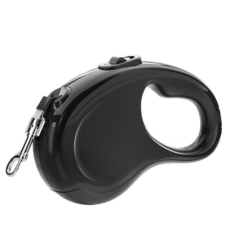 牽引ロープ 小型犬 猫用リード 伸縮リード 散歩 犬用リード お出かけ 無地 自動伸縮 中型犬 ペット用リード