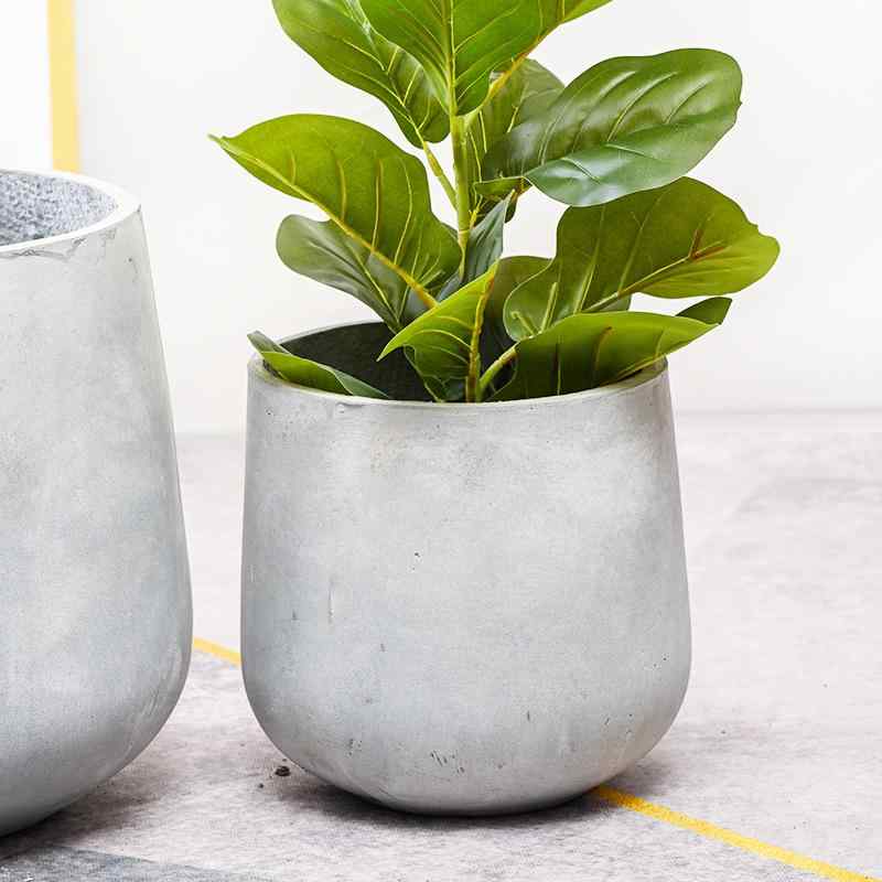 花瓶 鉢 植木鉢 セメント ヨーロピアン スタイル 個性的 多肉植物 観葉植物 バラ 円柱 線状 オフィス ホテル 家庭 庭園 ガーデニング 4,089円