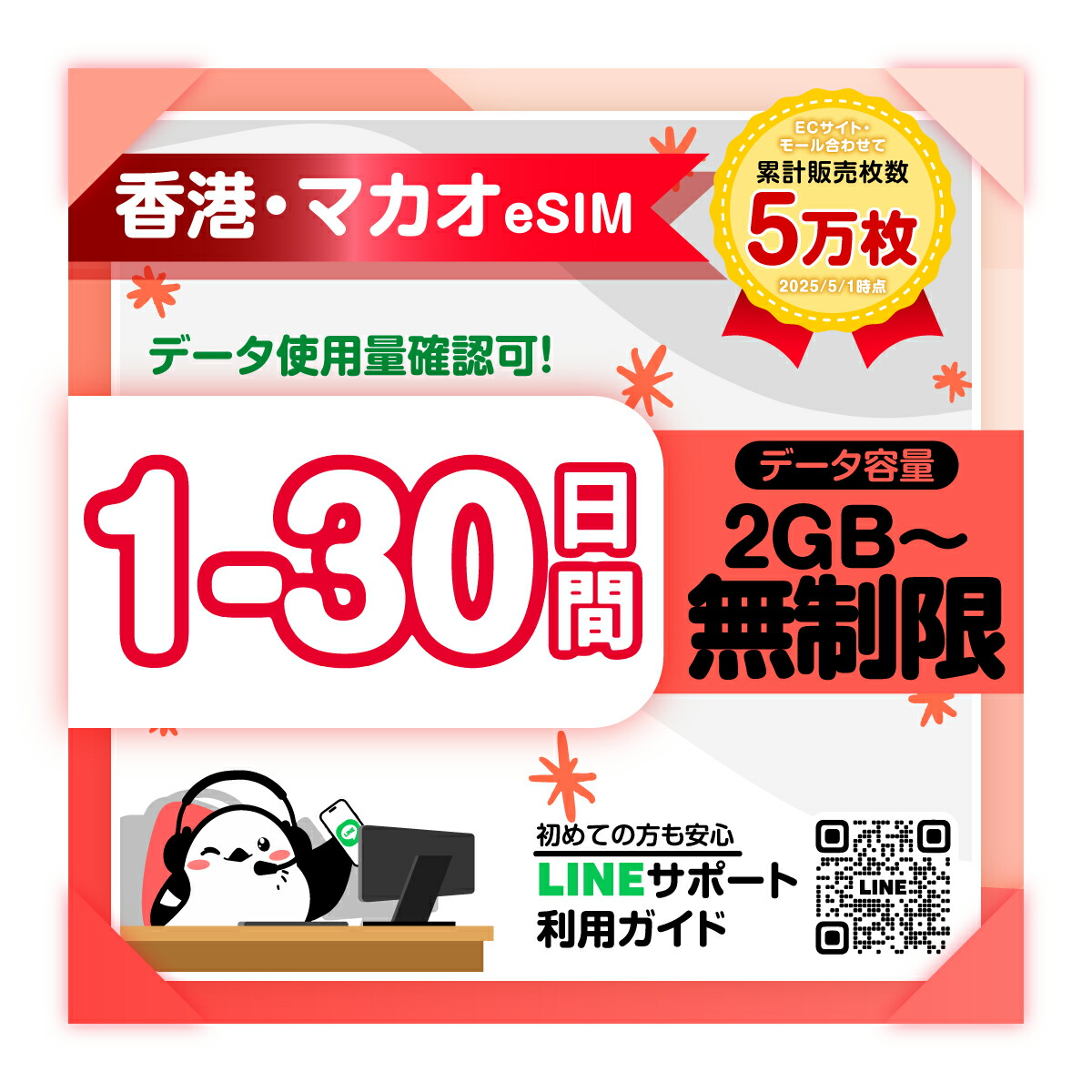 チム様　購入専用ページ　追加2個分 povo2.0にコンビニジム「chocoZAP」1カ月無料チケット付きデータ