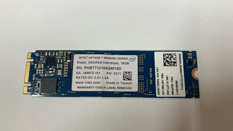 楽天市場】【中古】送料無料☆intel OPTANE MEMORY M10