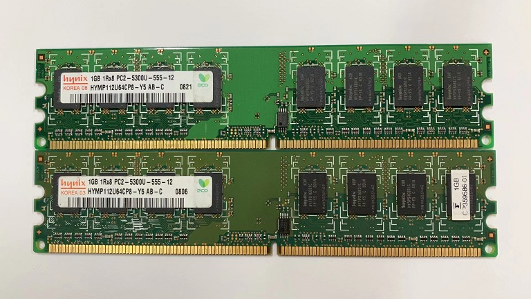 楽天市場】ノートパソコン用メモリ DDR2 メモリー hynix PC2-5300S