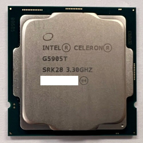 楽天市場】デスクトップPC用CPU Intel CPU Celeron G4900t 2.9