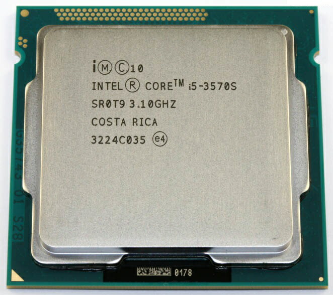 Intel Core i5-3570S SR0T9 ソケット H2 LGA1155 デスクトップCPU