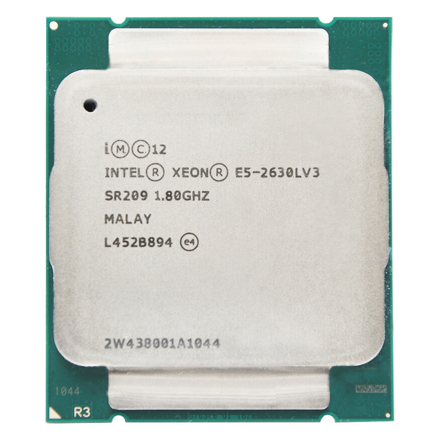 【楽天市場】安心初期付き★正規品★デスクトップ用cpu Intel Xeon E5-2630L v3 SR209 1.8GHz CPU E5 ...